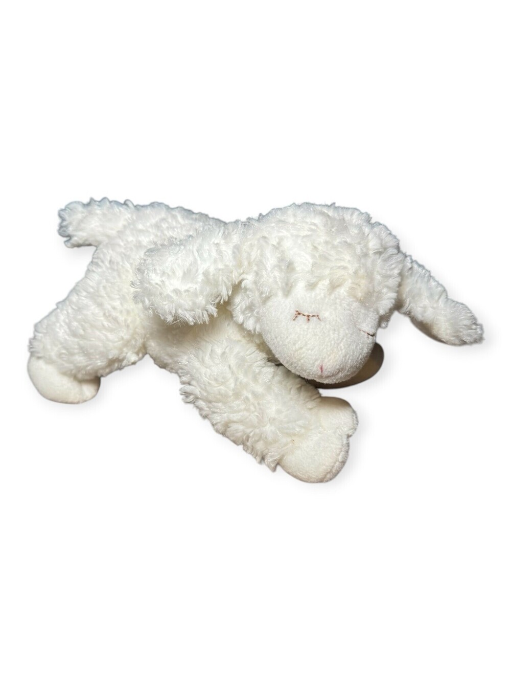 Baby GUND “Winky” the White Sleeping Lamb Plush Toy 058133